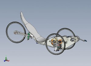 Velomobile chassis