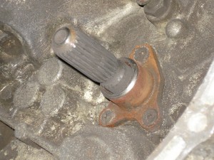 The ground-down input shaft collar